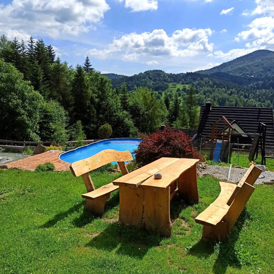 Villa Zawoja Nad Korona Z Jacuzzi Extérieur photo