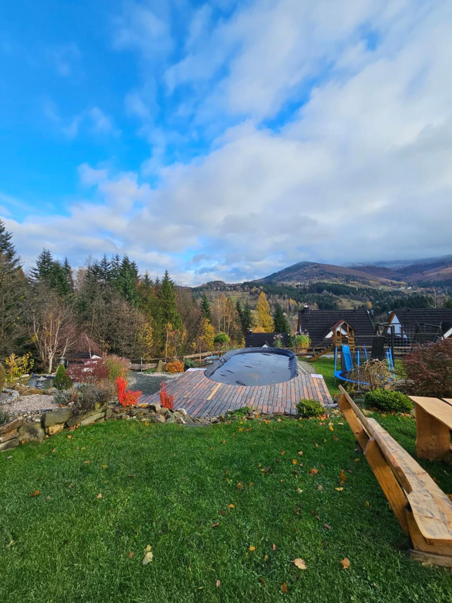 Villa Zawoja Nad Korona Z Jacuzzi Extérieur photo