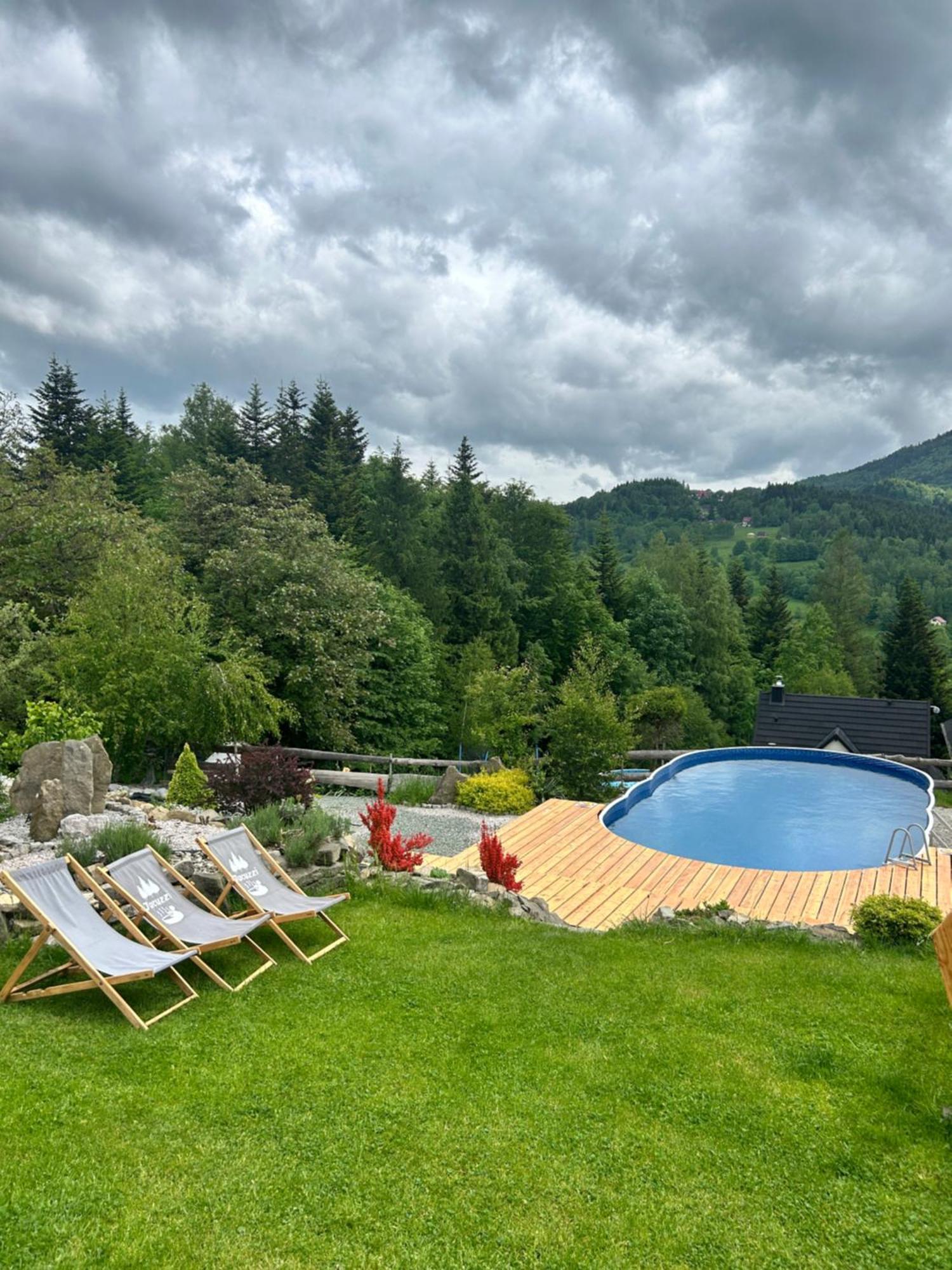Villa Zawoja Nad Korona Z Jacuzzi Extérieur photo
